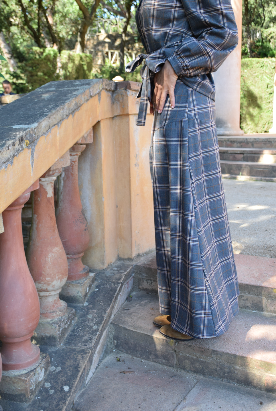 Beth Gray Plaid Skirt