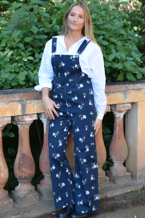 Nina Flores Marino Overalls