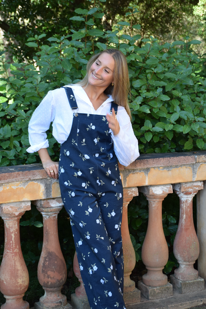 Nina Flores Marino Overalls