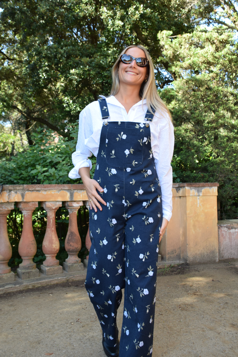 Nina Flores Marino Overalls
