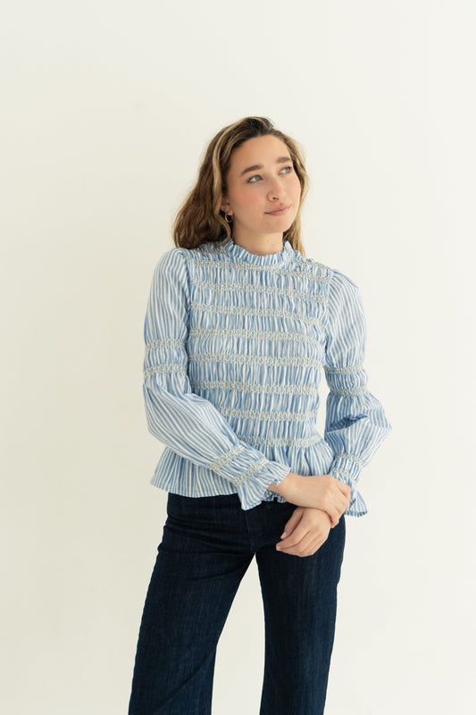 Blusa Rocío Azul