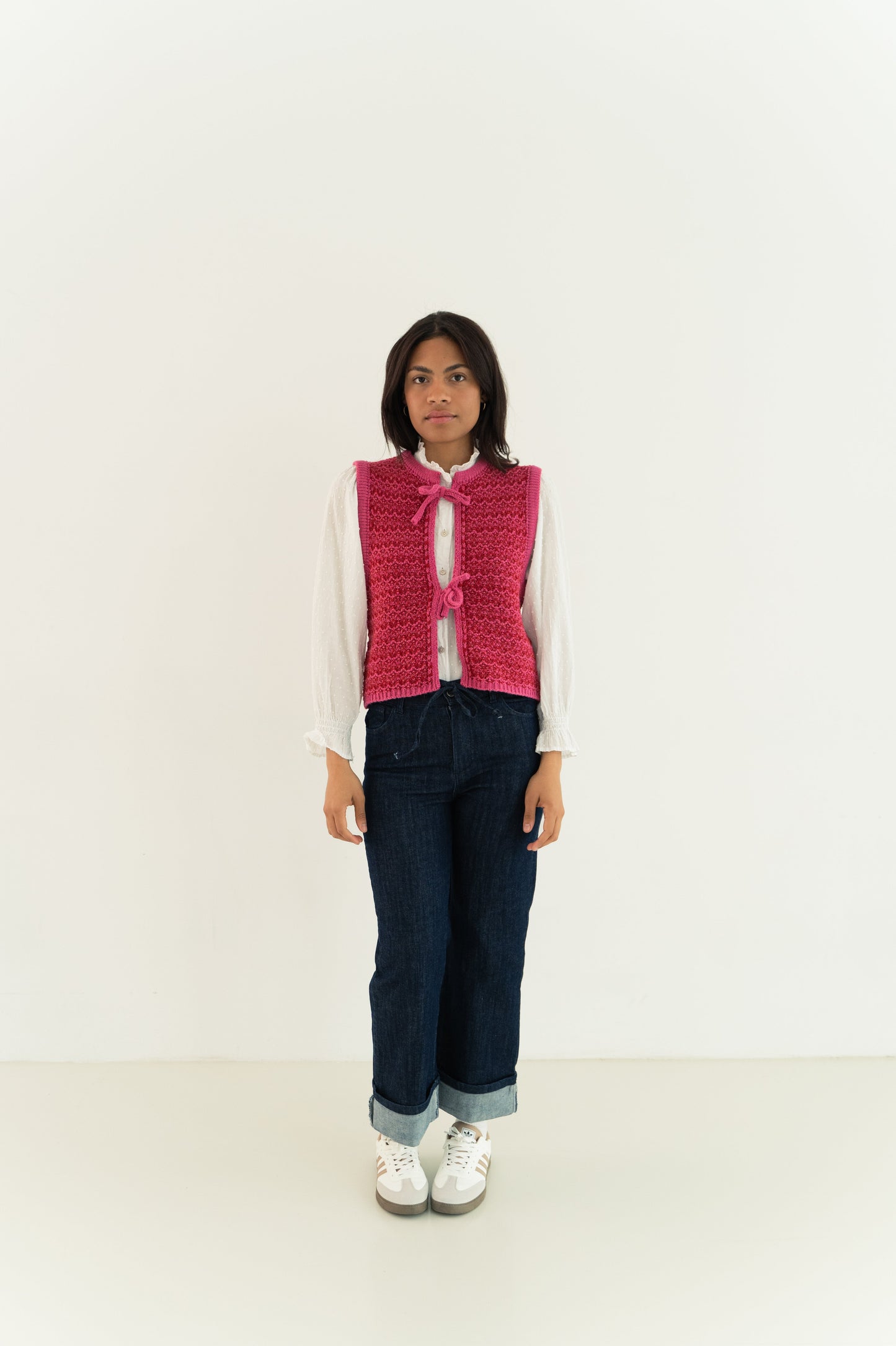 Chaleco Elena Rosa