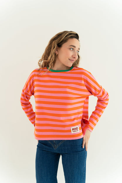 Núria Orange T-shirt