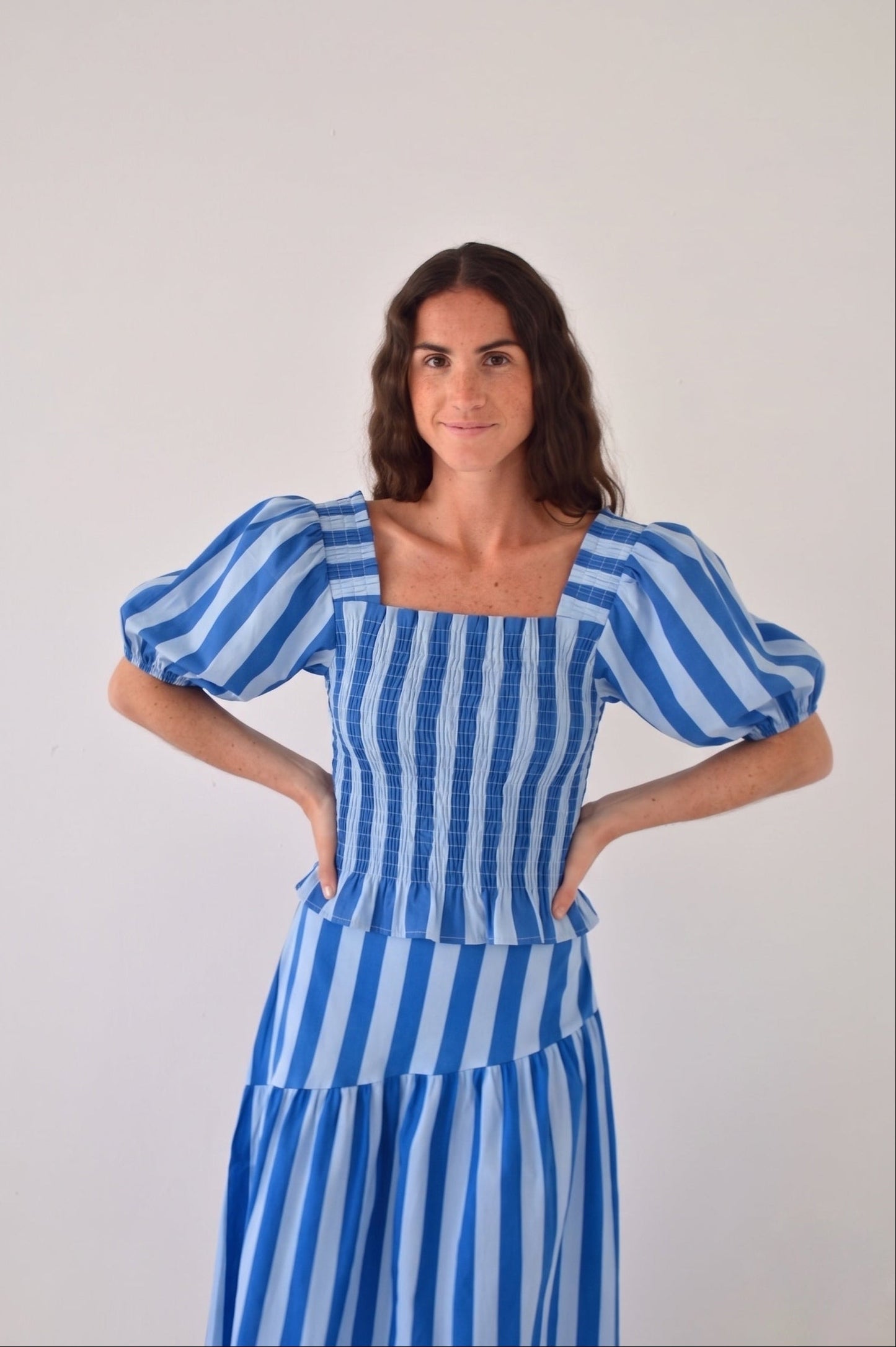 Top Beth Rayas Azul