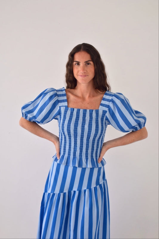 Top Beth Rayas Azul