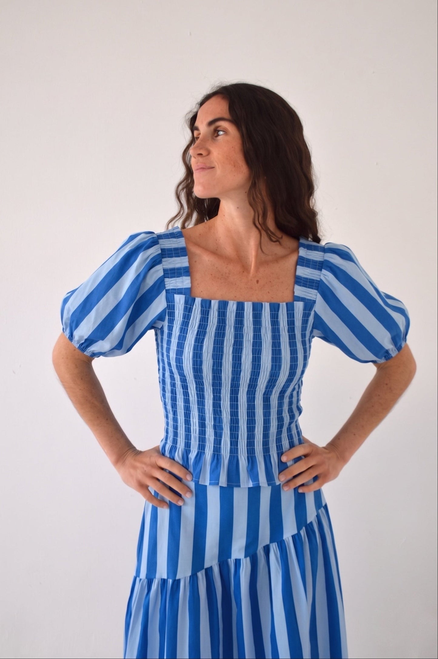 Top Beth Rayas Azul
