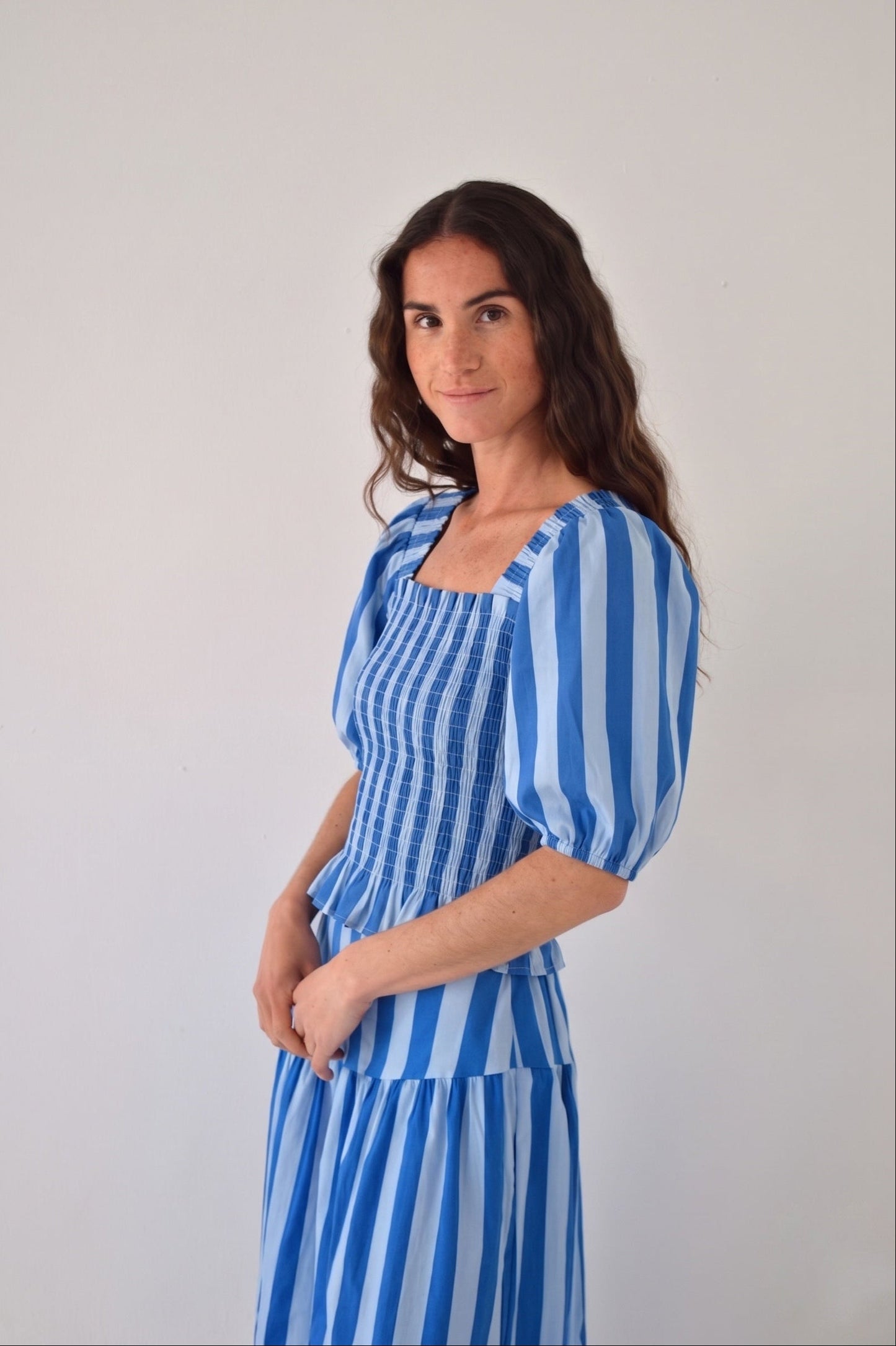 Top Beth Rayas Azul