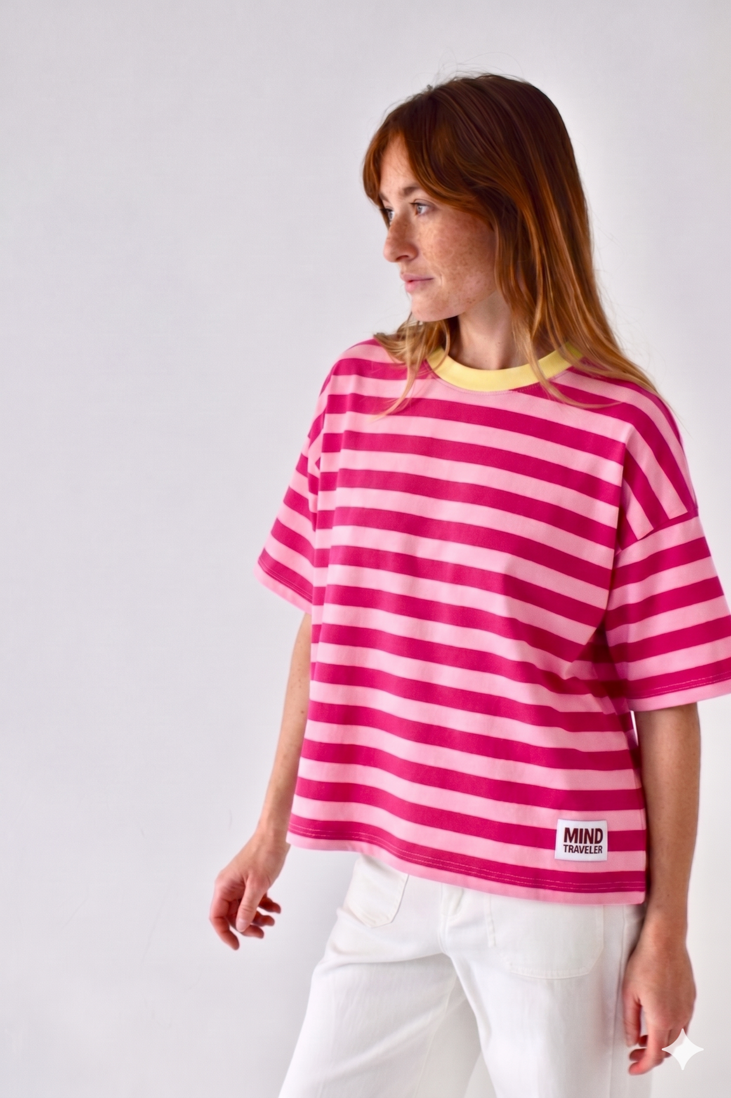 Nunu Pink and Fuchsia T-Shirt