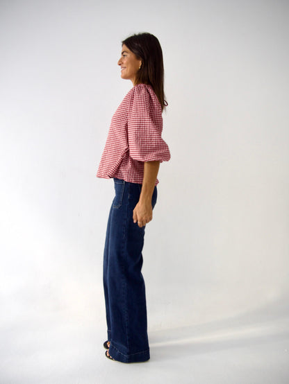 Blusa Mirela Burgundy