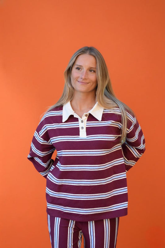 Filipa Burgundy T-shirt