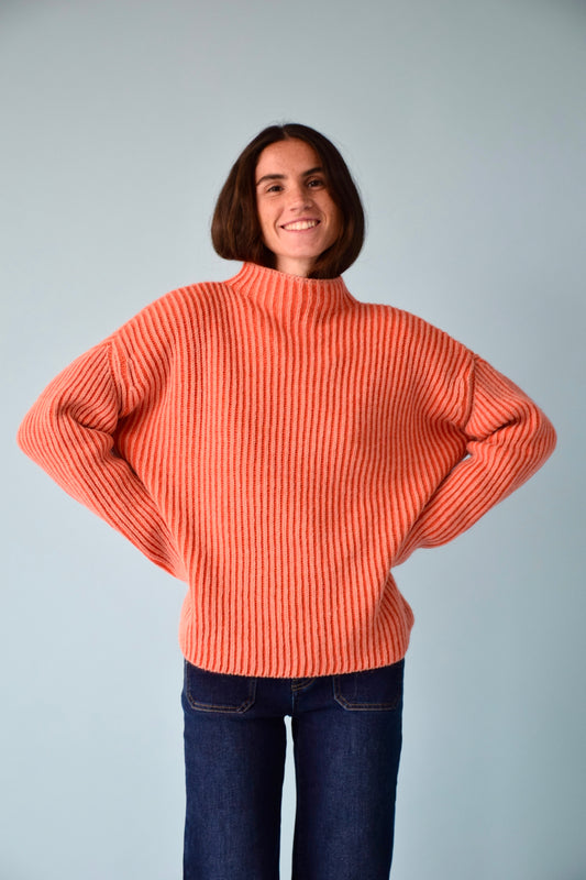 Jersey Rita Naranja y Coral