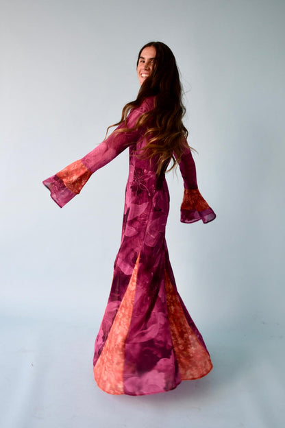 Vestido Camila Burgundy