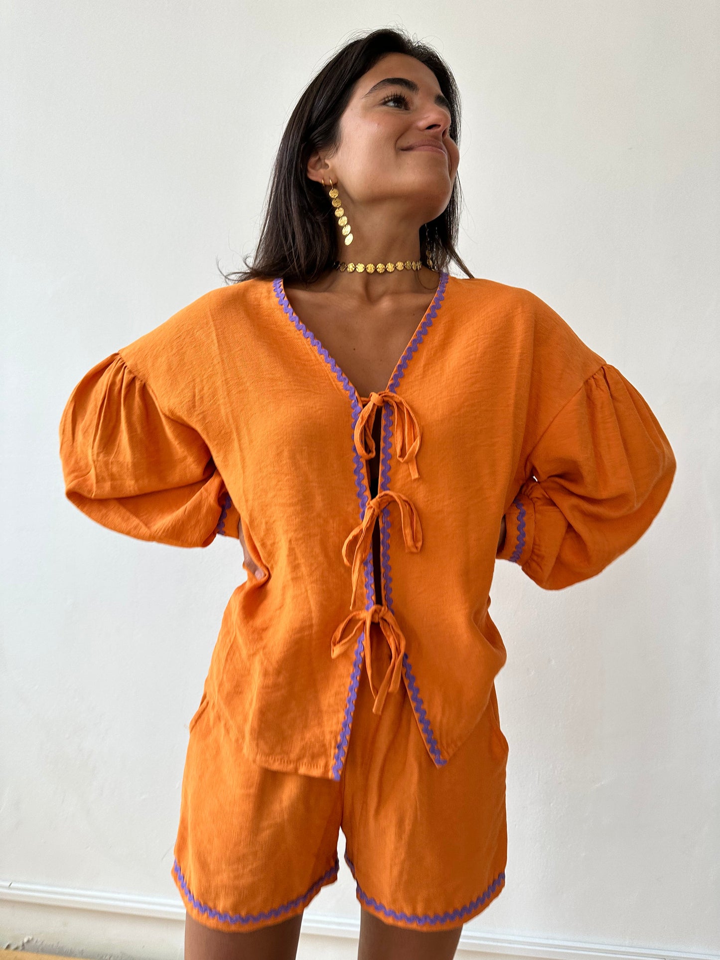 Blusa Marta Naranja