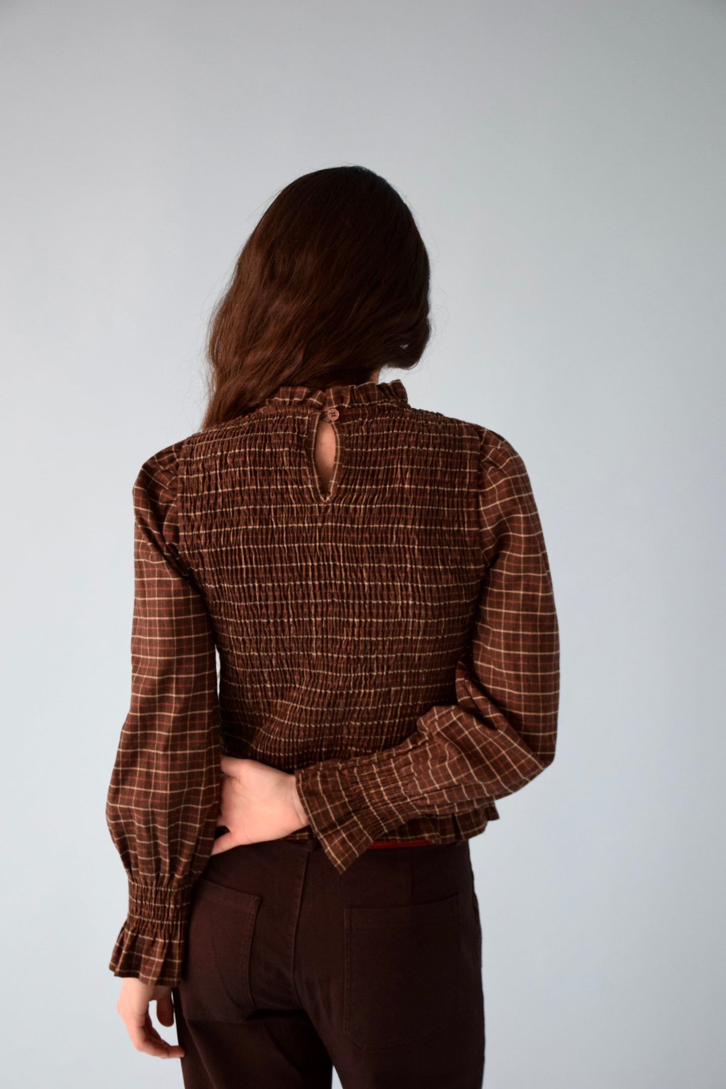 Blusa Chía Alia Marrón