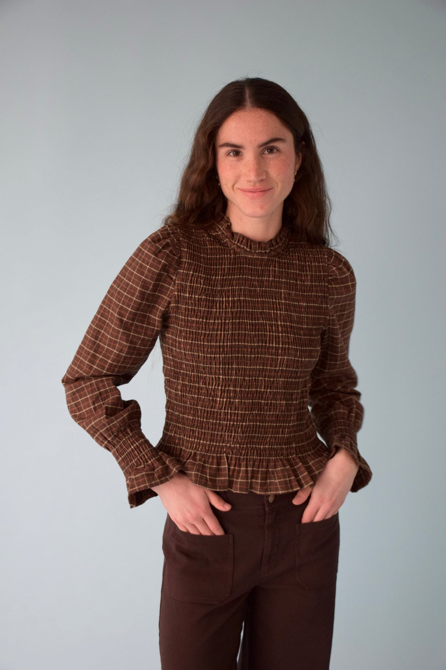 Blusa Chía Alia Marrón