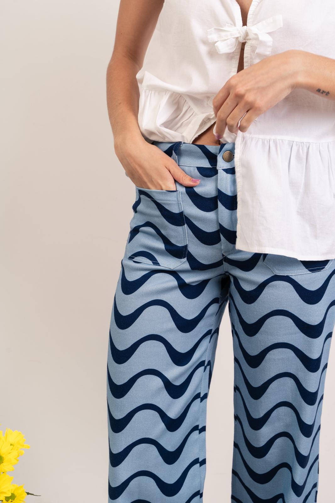 Valeria Ondas Blue Jeans