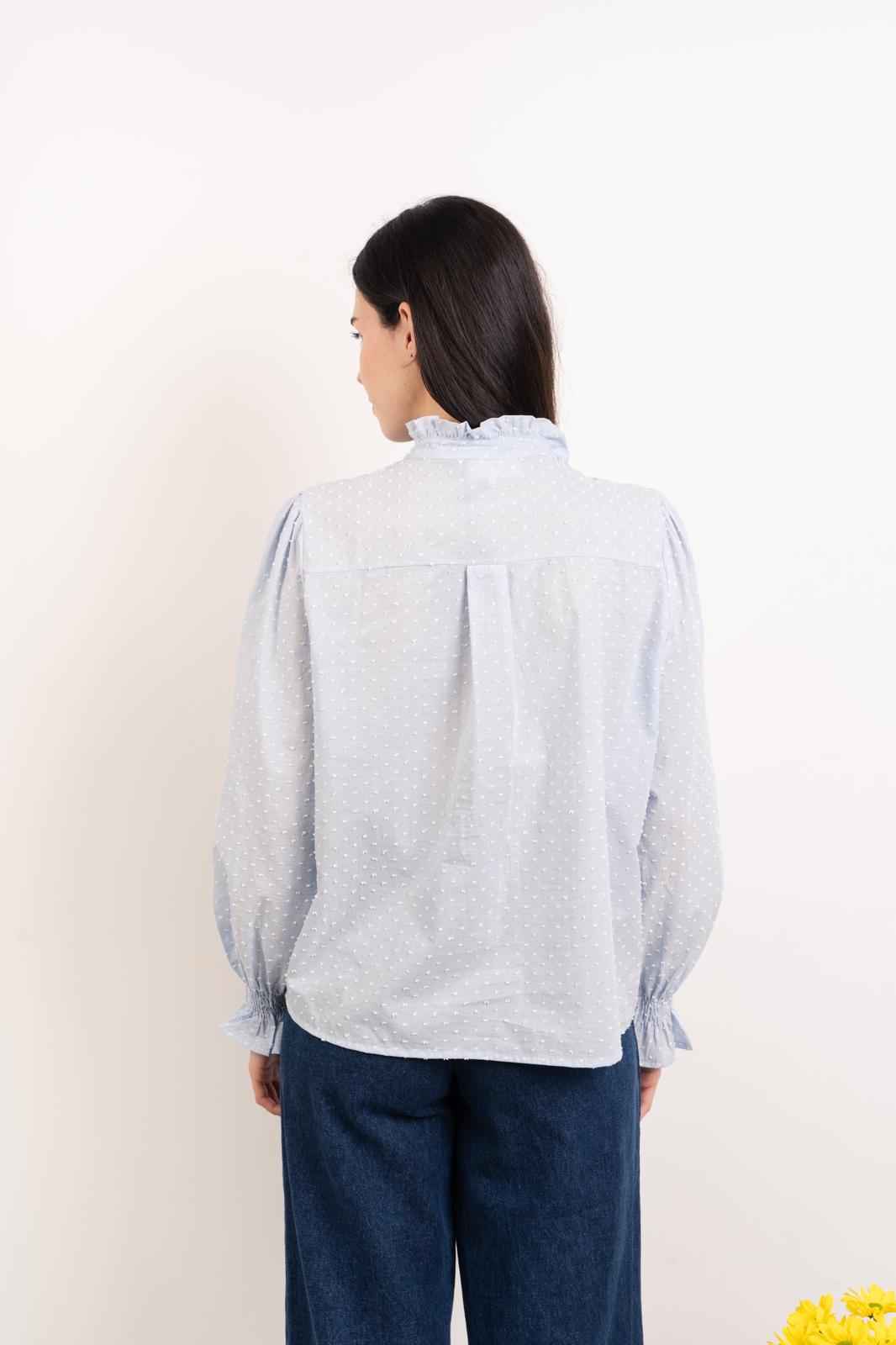 Nina Blue Blouse