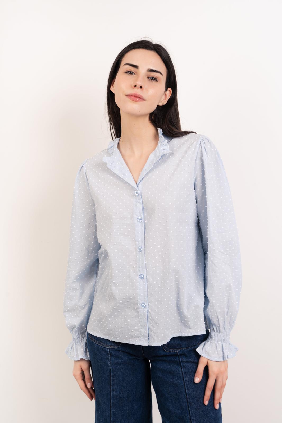 Nina Blue Blouse