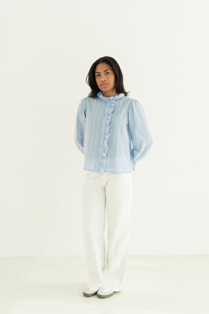 Gala Blue Blouse