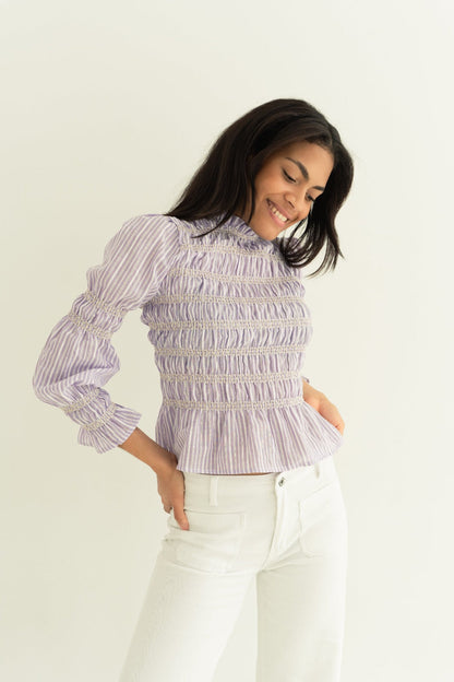 Blusa Rocío Lavanda