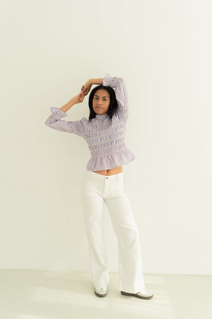 Blusa Rocío Lavanda