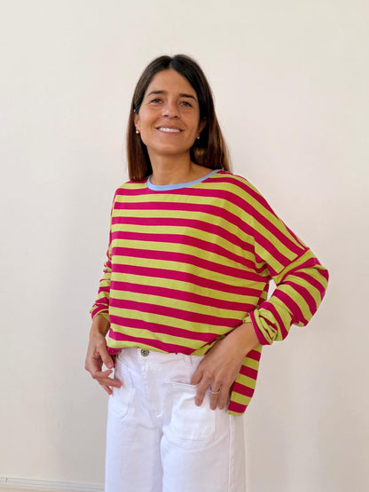 Núria Fuchsia T-shirt