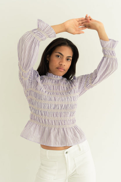 Blusa Rocío Lavanda