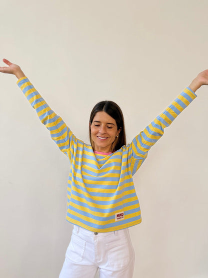 Núria Sky Blue T-shirt