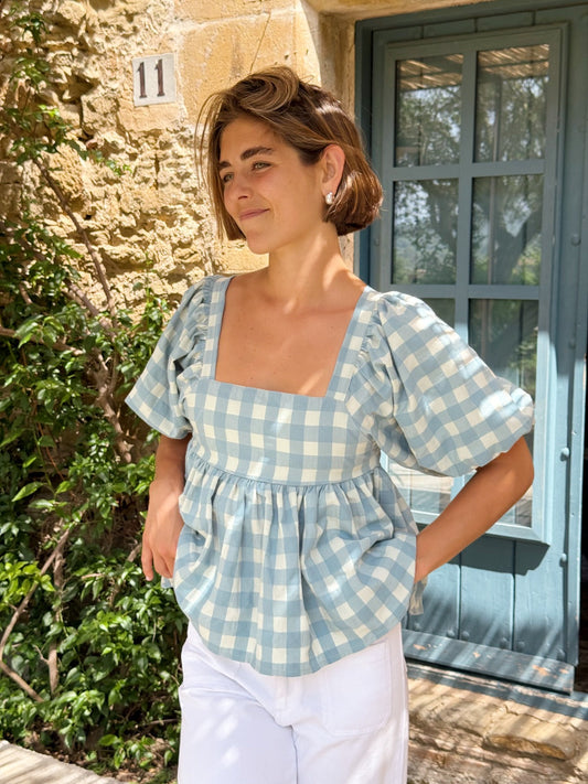Blusa Maca Azul