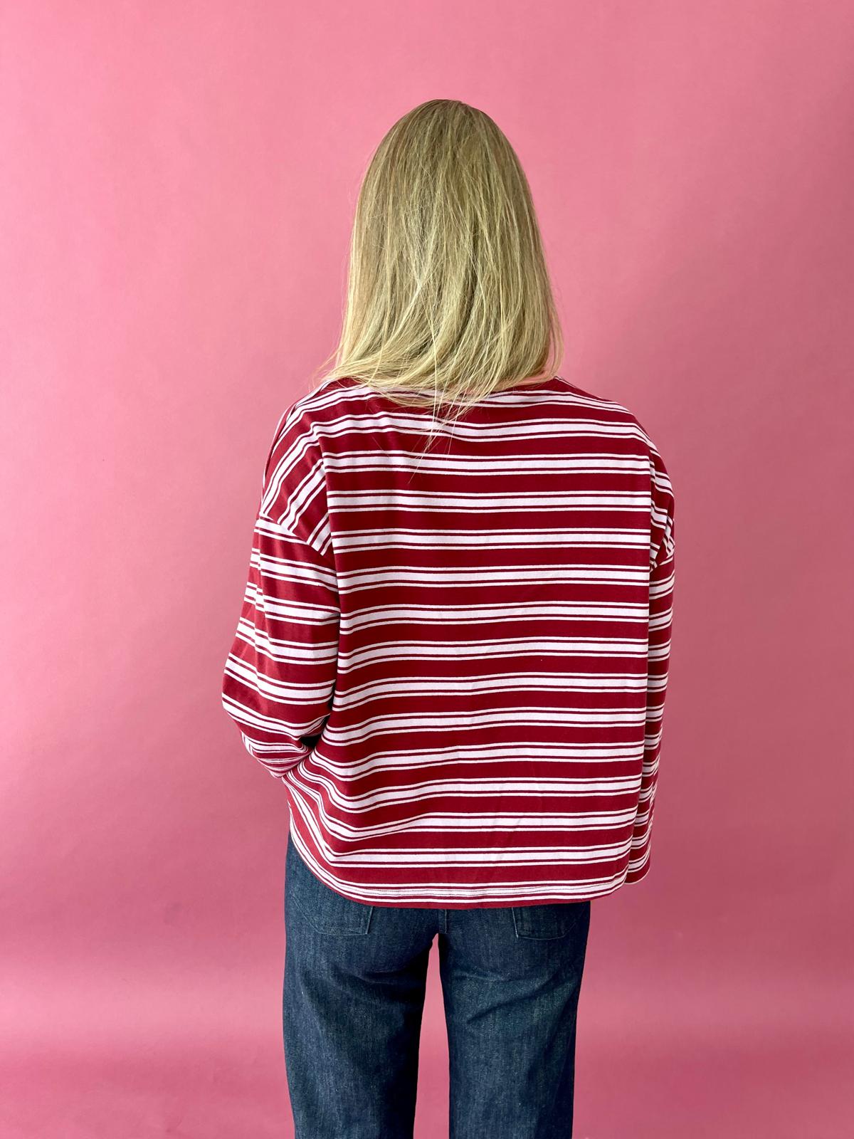 Camiseta Pipa Burgundy