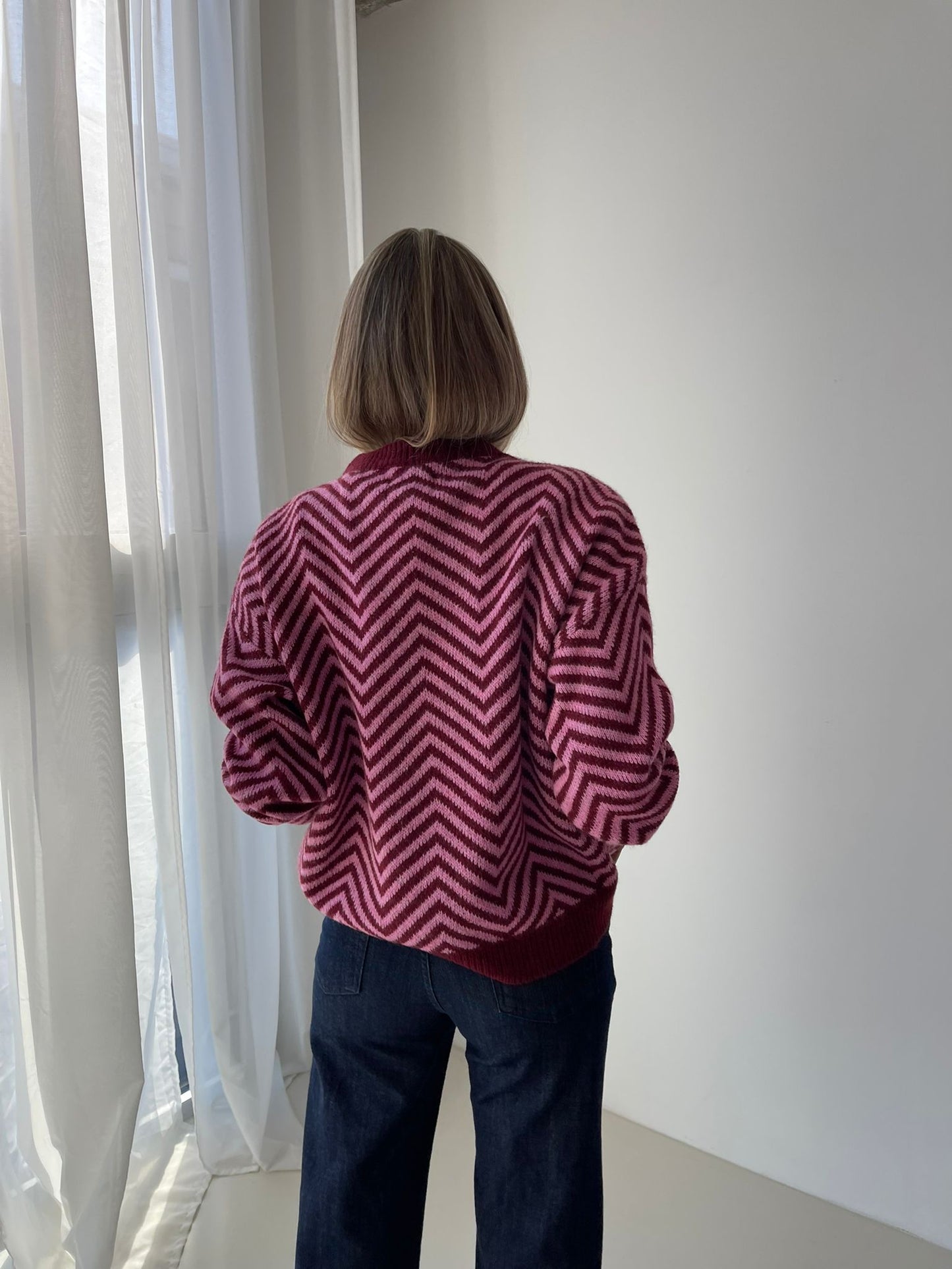 Jersey Leonor Burgundy y Rosa