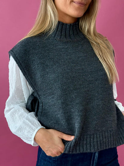 Chaleco Julieta Gris