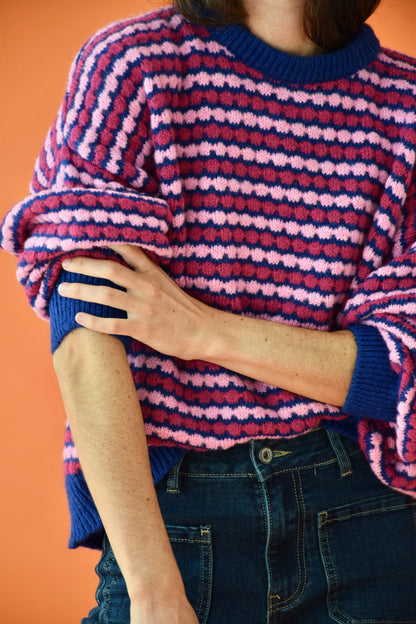 Jersey Cler Rosa y Azul