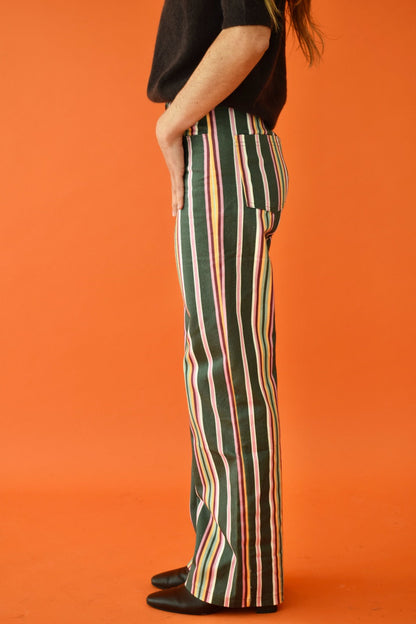 Jeans Inés Rayas Kaki