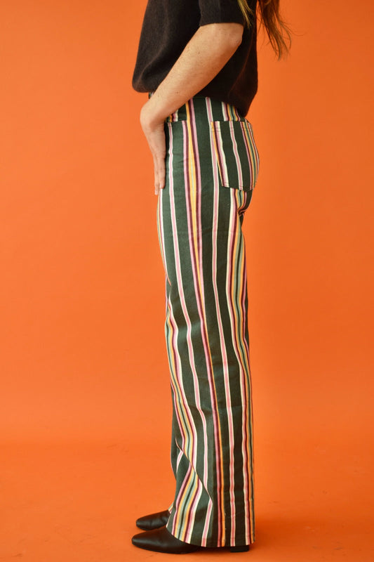 Jeans Inés Rayas Kaki