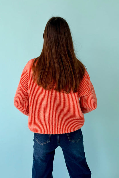Jersey Rita Naranja y Coral