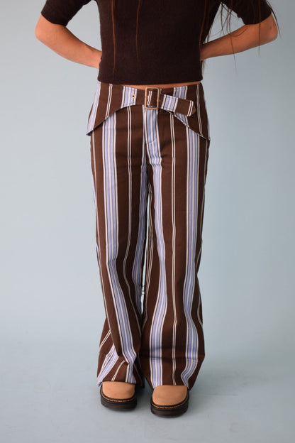 Tere Jeans Blue and Brown