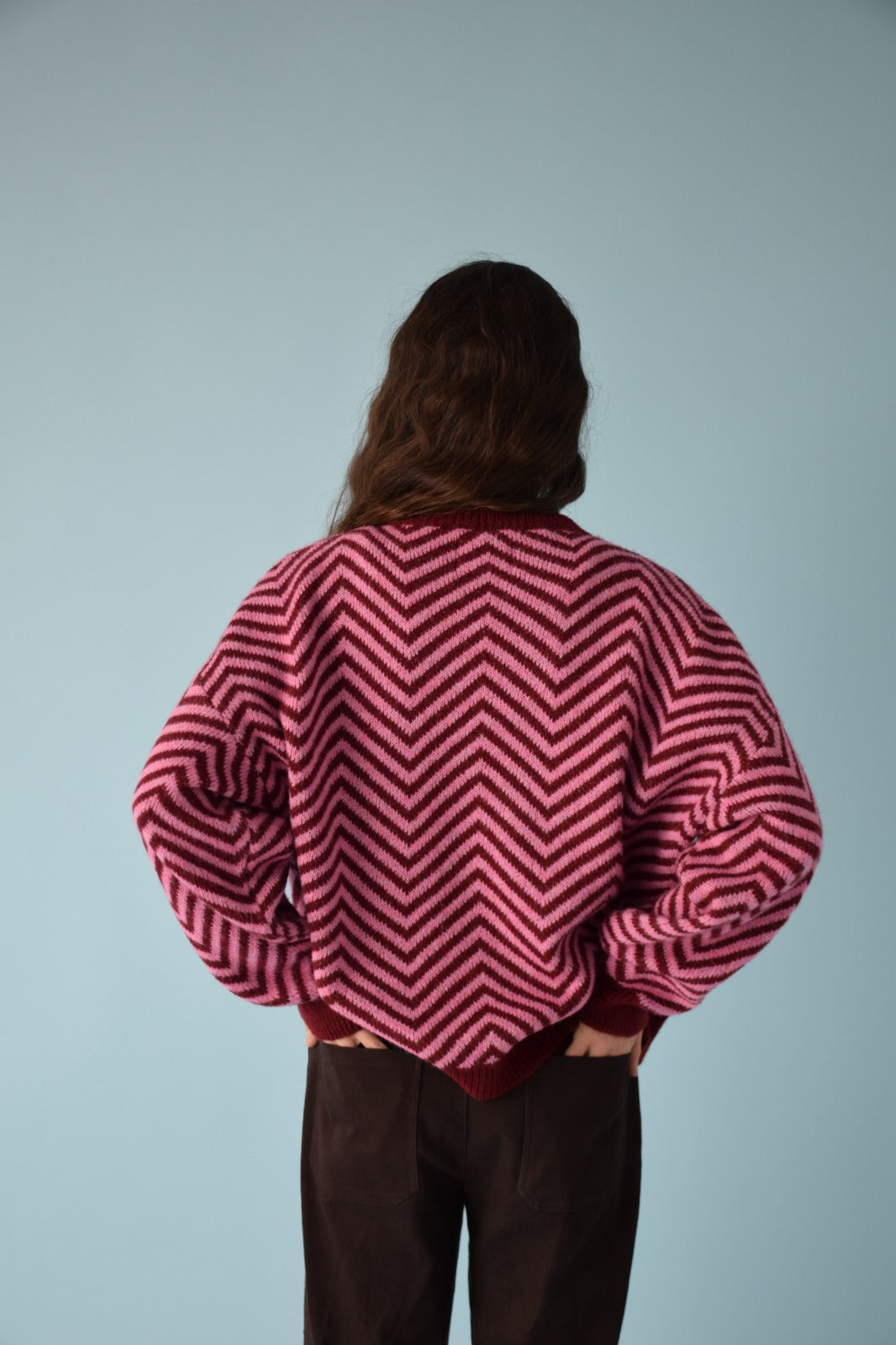 Leonor Burgundy and Pink Jersey