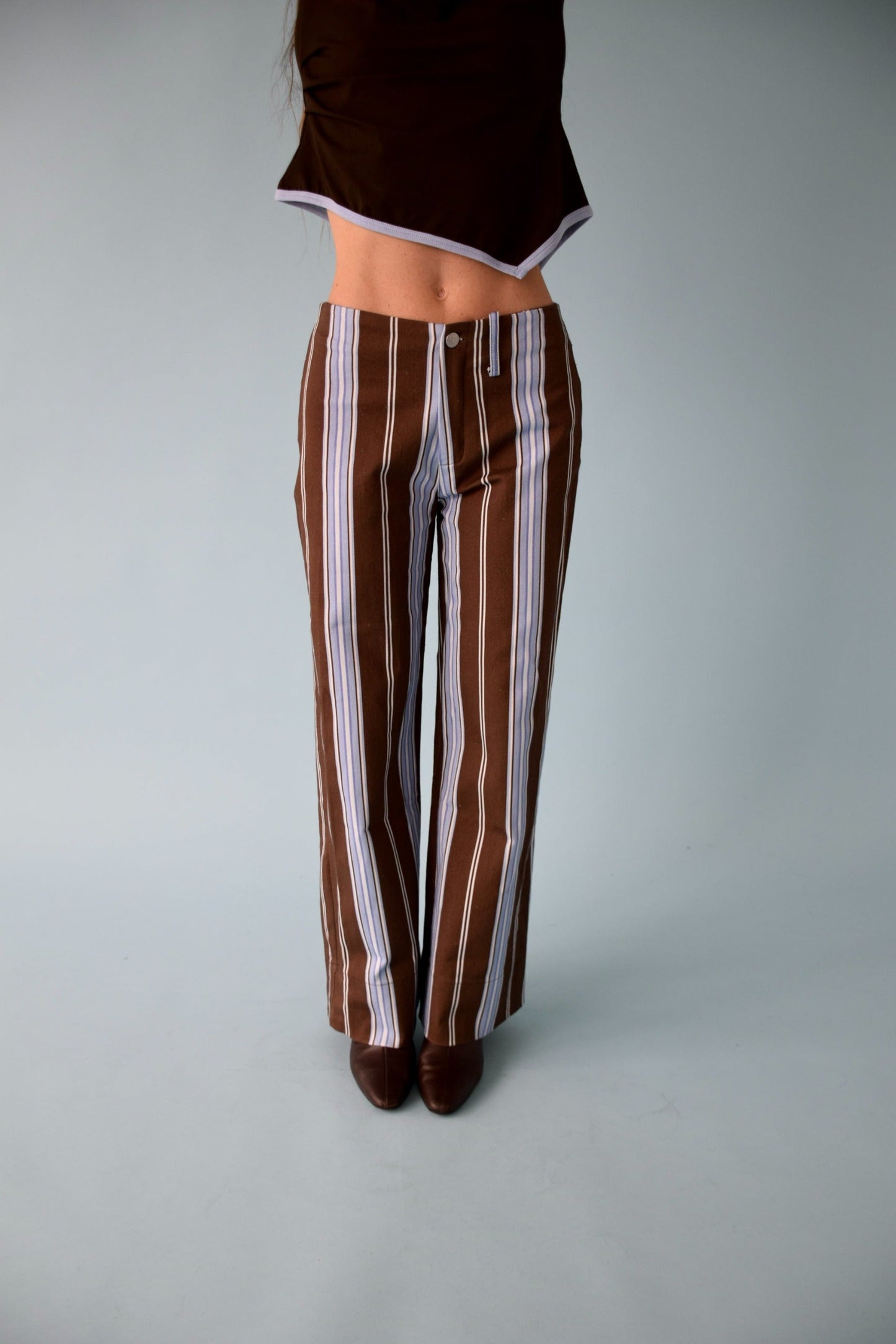 Tere Jeans Blue and Brown