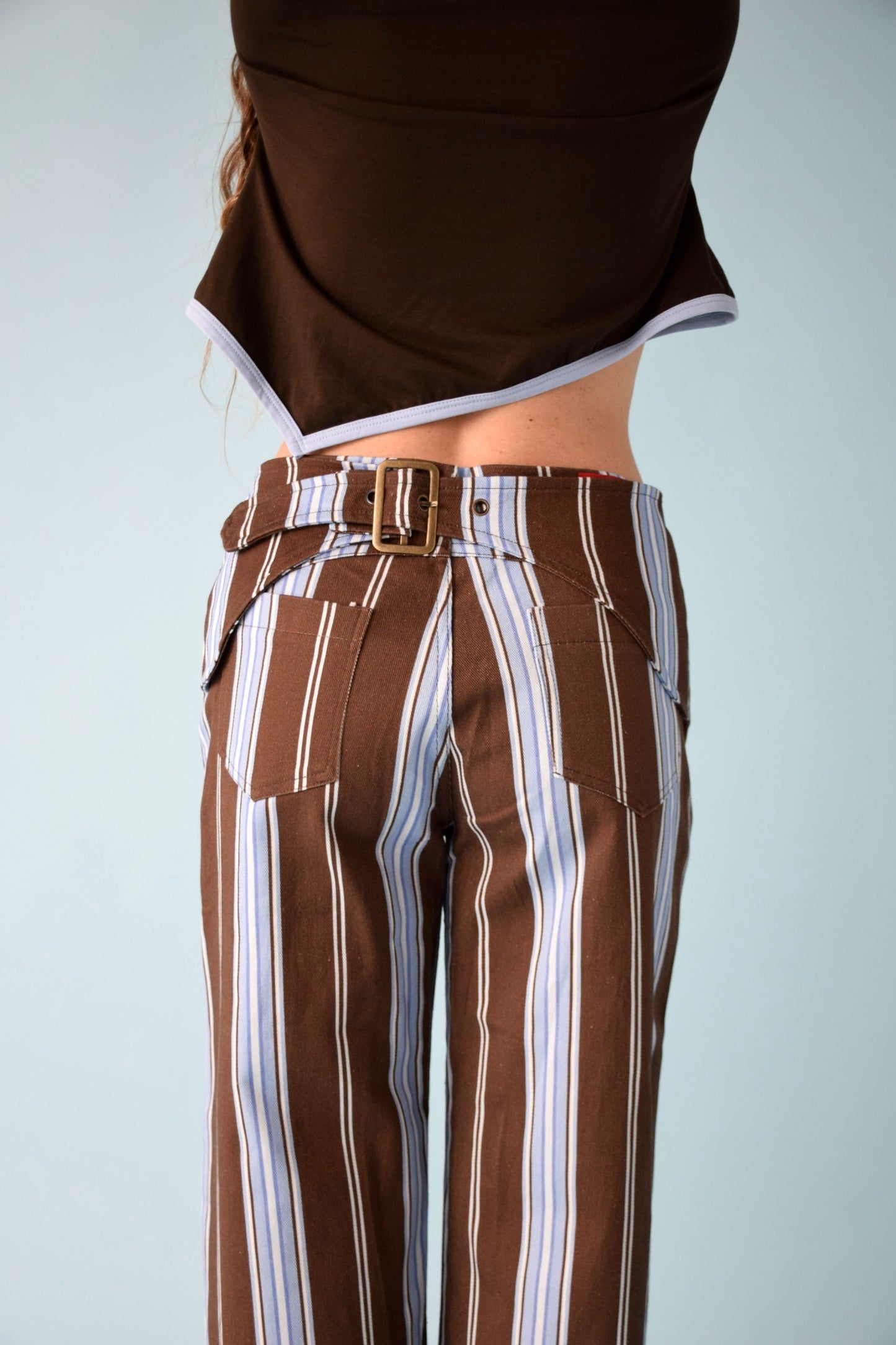 Tere Jeans Blue and Brown