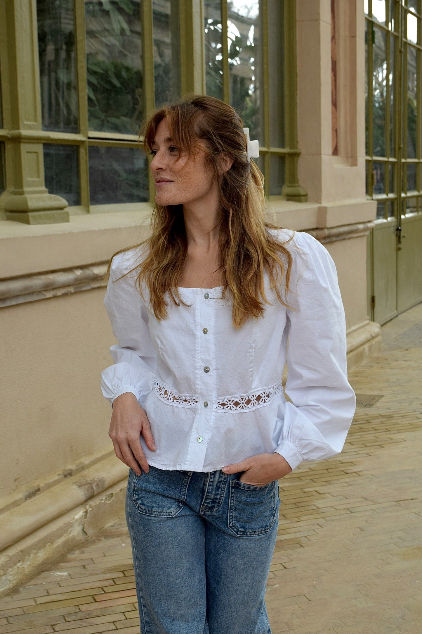 Blusa Roma Blanca
