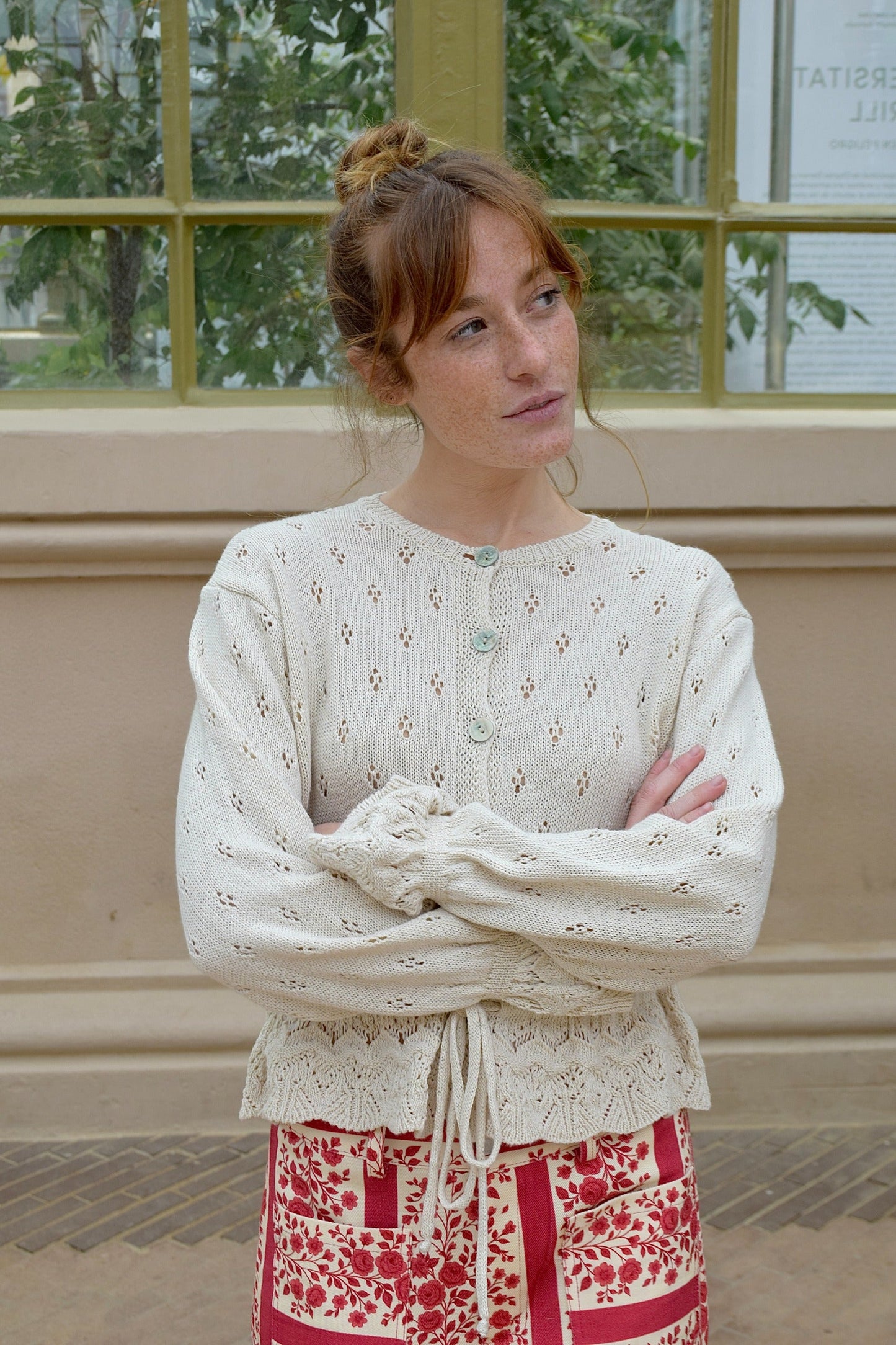 Cárdigan Josephine Beige