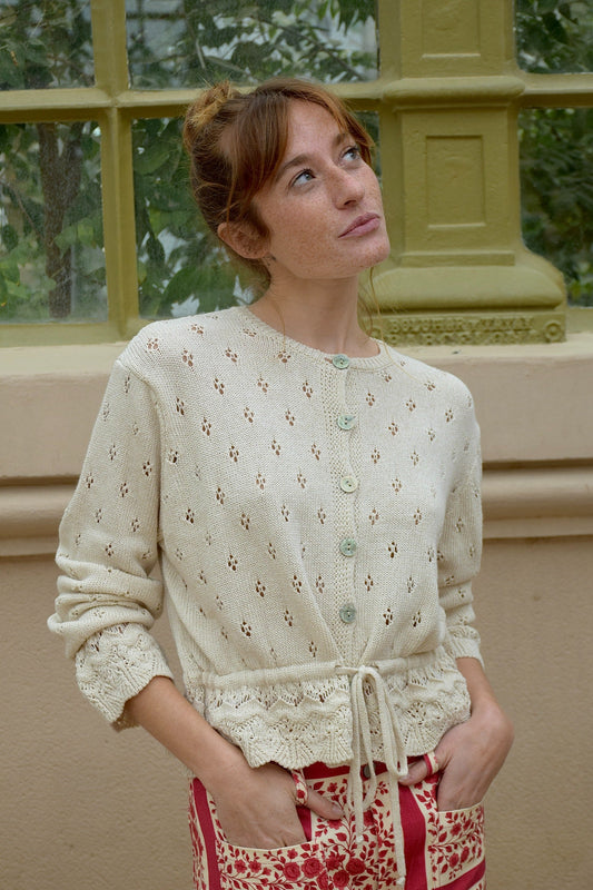Cárdigan Josephine Beige