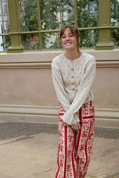 Cárdigan Josephine Beige