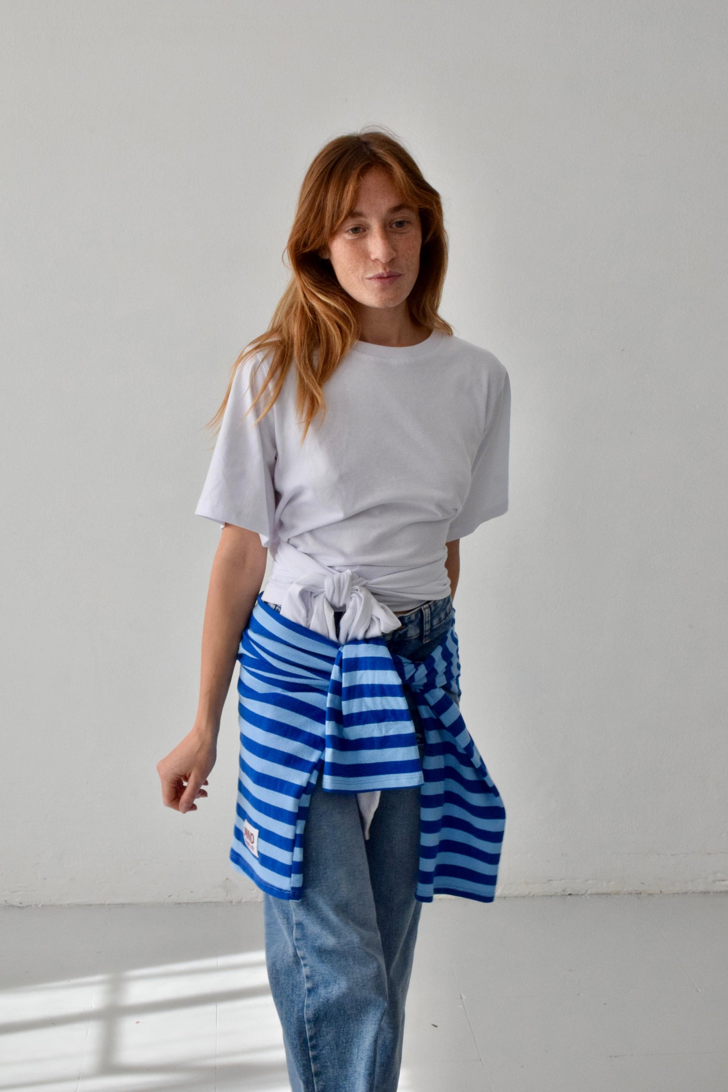 Núria Blue and Yellow T-shirt