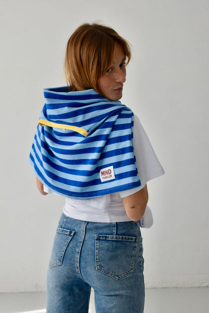 Núria Blue and Yellow T-shirt