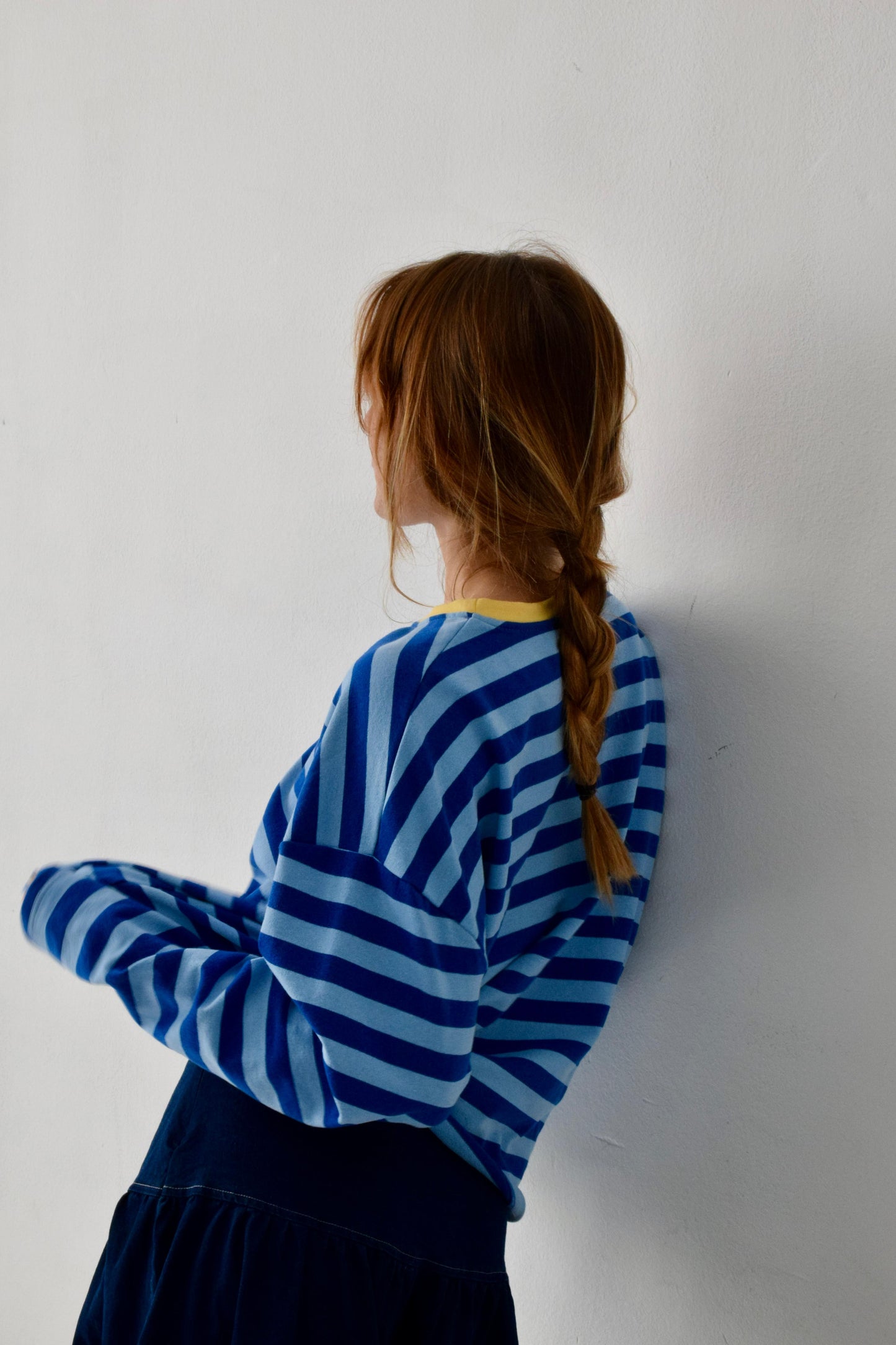 Núria Blue and Yellow T-shirt