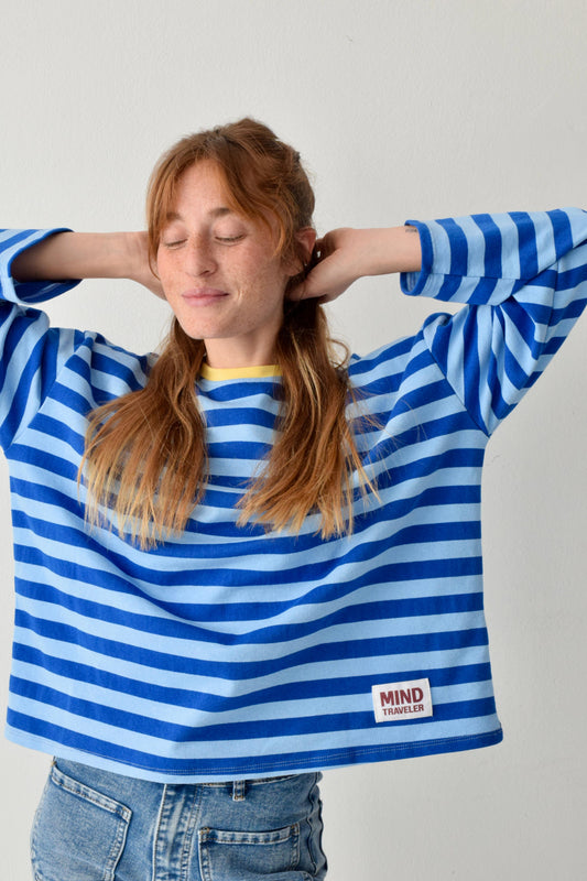 Camiseta Núria Azul y Amarillo