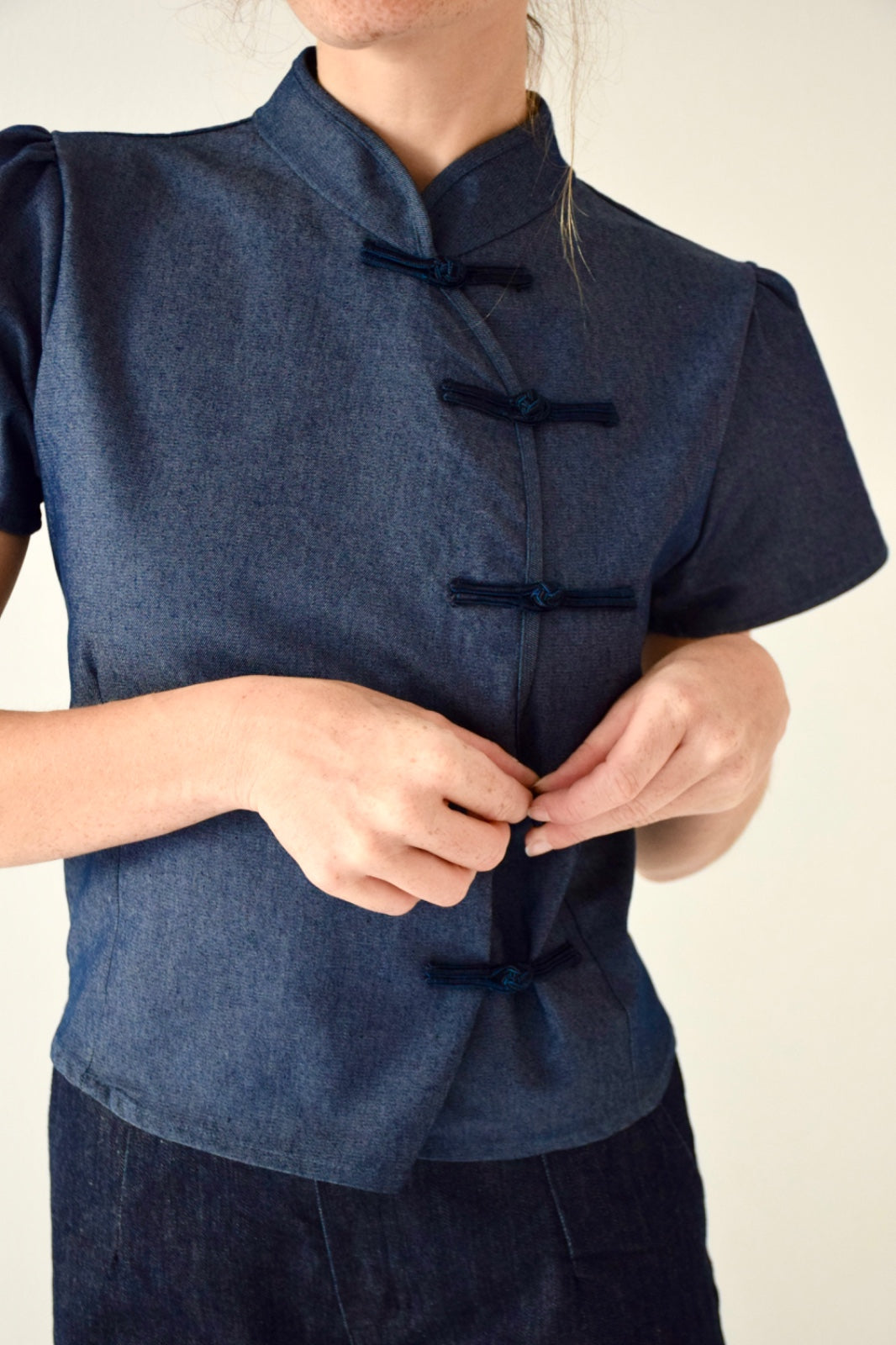 Lucy Denim Blouse