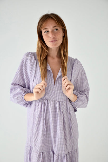 Gabriela Violet Dress